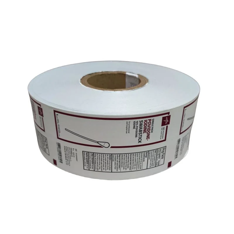 Iodine Wipes Packaging Material 4 Layer Aluminum Plastic Composite Packaging