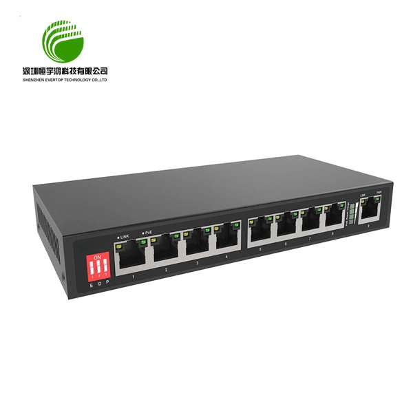 Manufacturer 4~12 Port Ethernet Switch with 1~12 Fiber Ports Network Switch