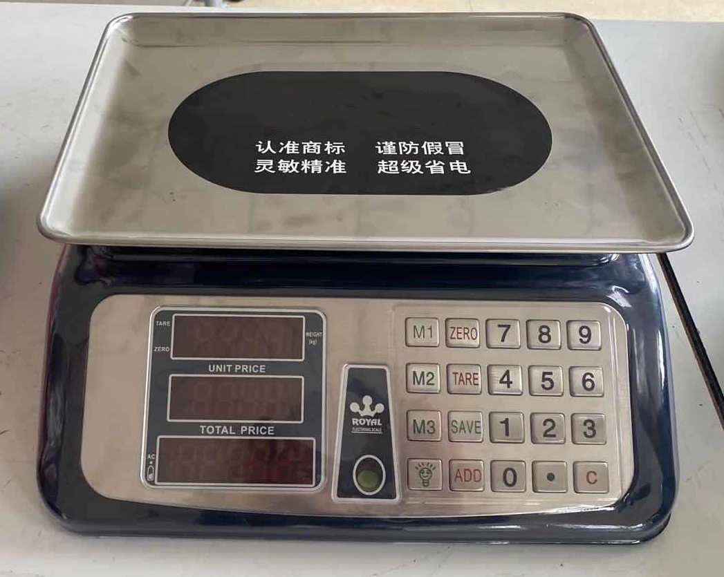 High quality/High cost performance  30kg 40kg Electronic User Manual Price Computing Weighing Scale