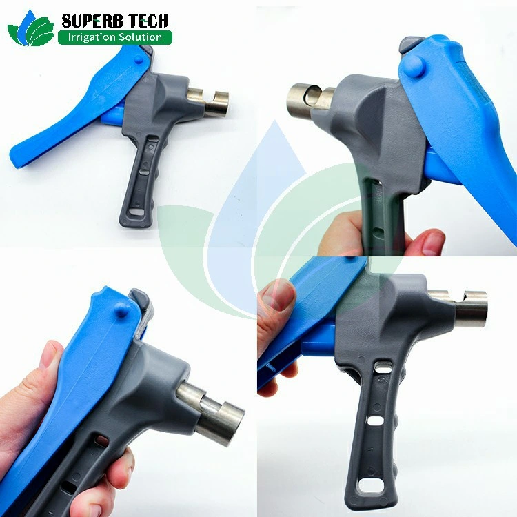 Garden Irrigation PVC Lay Flat Hose Fitting Punch Tool Irrigation System