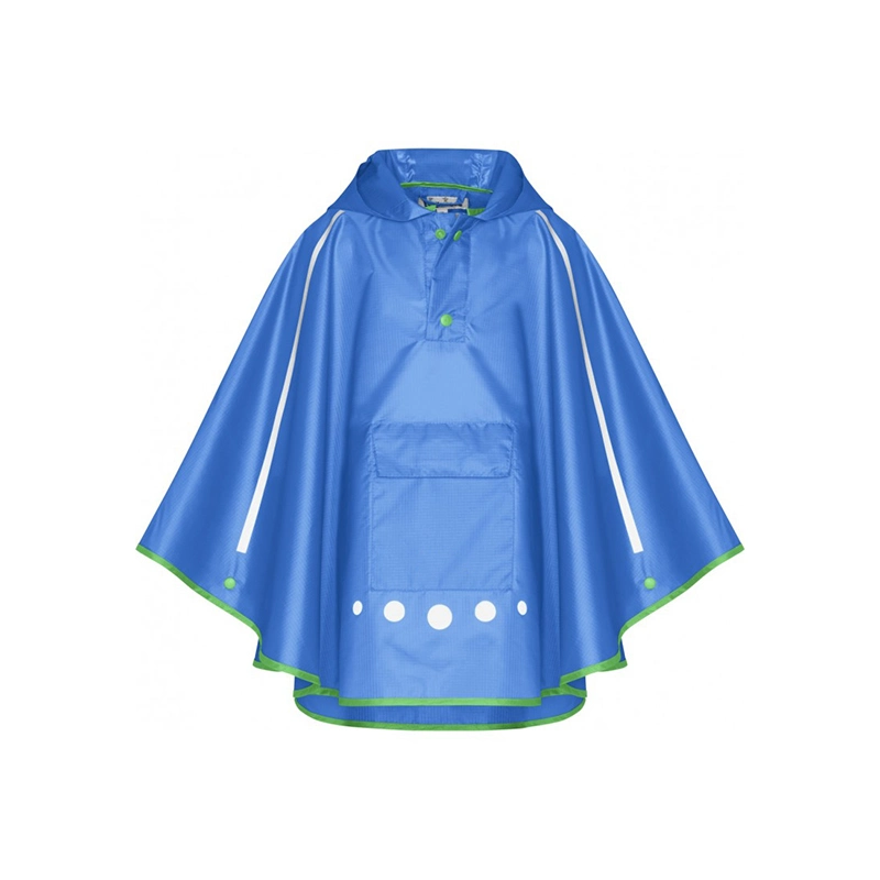 Niños Cute Rain Cape TPU Raincoat Rain Poncho for Kids