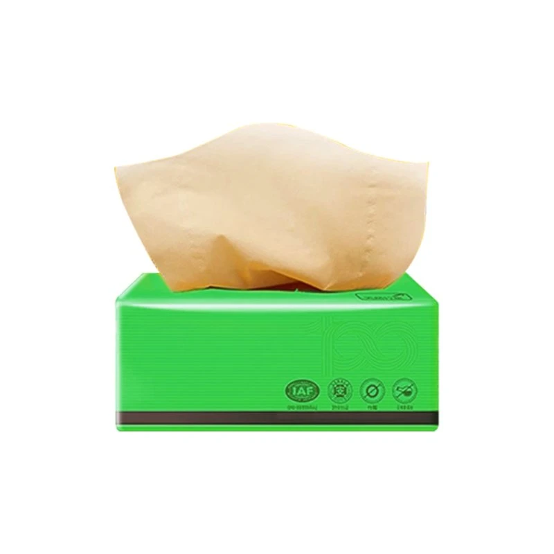 Fábrica OEM Precio competitivo de la bolsa de color suave tejido Facial menaje papel toalla sanitaria productos desechables