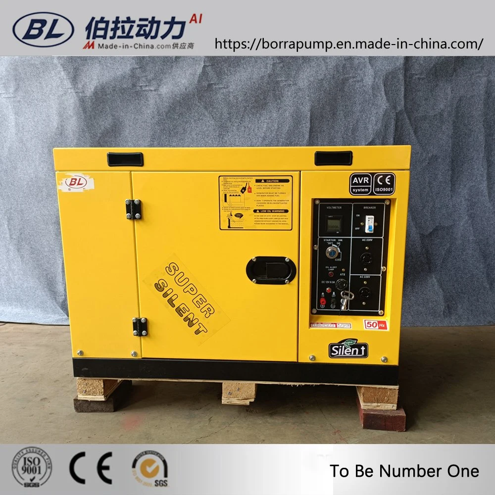 HDG5500se Industrial Diesel Generator with Silencer and Control Box