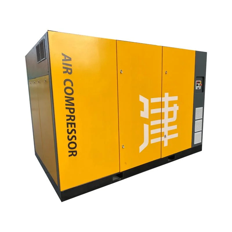22kw 30HP 10 Bar Industrial Oil Free Rotary Screw Air-Compressor (with Double Compression and Permanent Magnet for Oilless Medical and Food in Shanghai)
