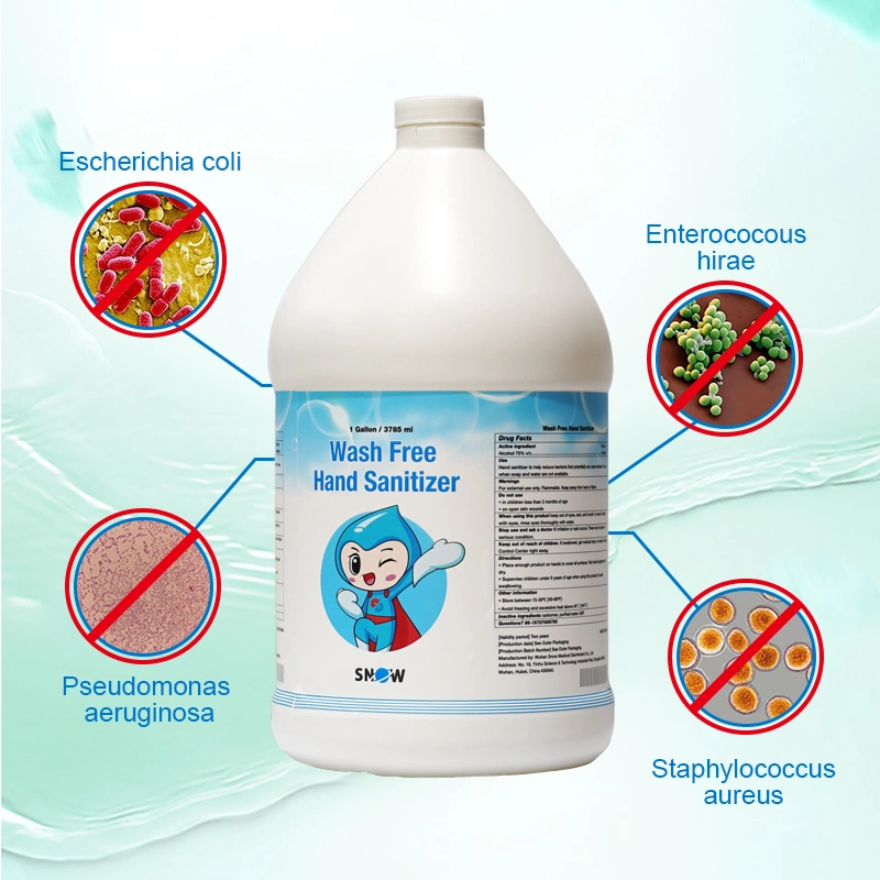 China Wholesale/Supplier Price Instant Antibacterial Liquid Hand Sanitizer Gel 1 Gallon