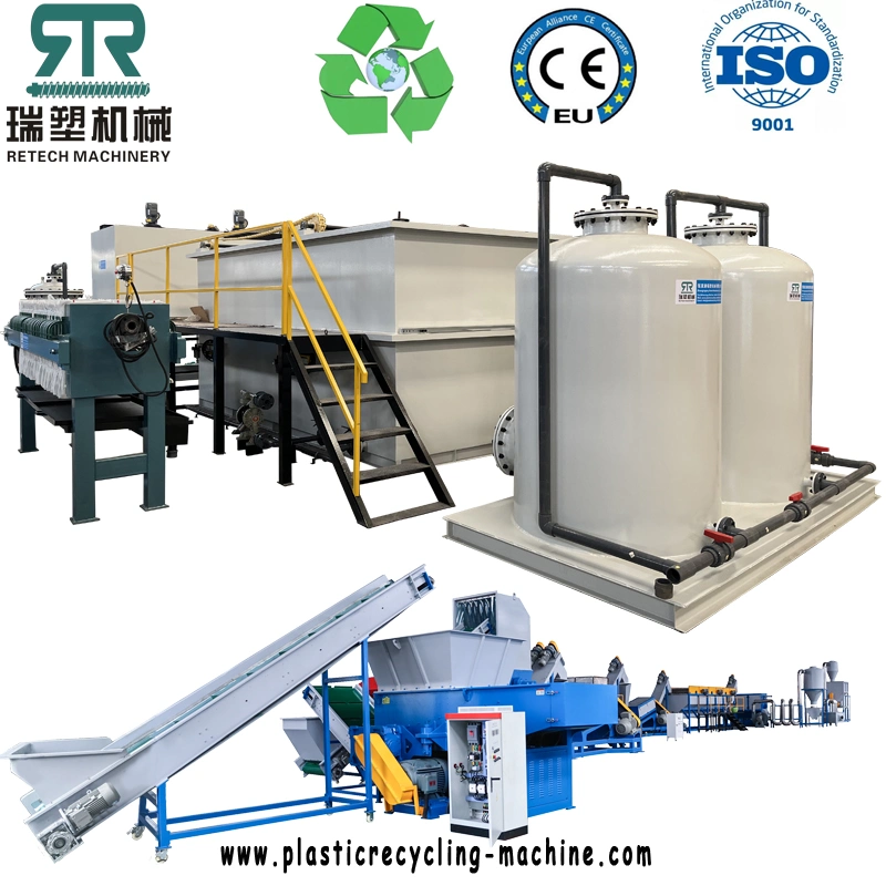 Sewage Treatment System/Waste Water Treatment Machine Equipment Purifier for Plastic Recycling Machine Plant