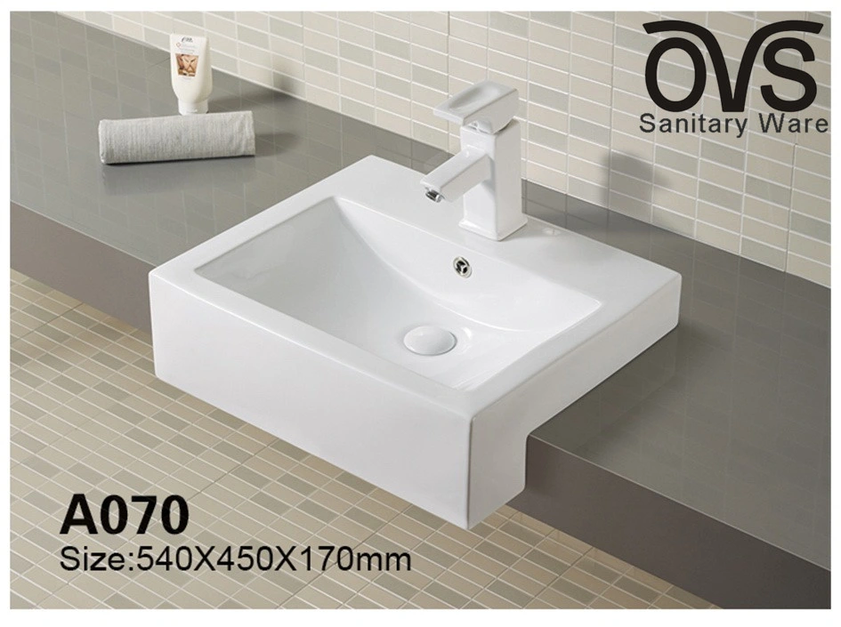 Popular Square Cabinet Basin Faucet Wash Basin Sanitary Ware