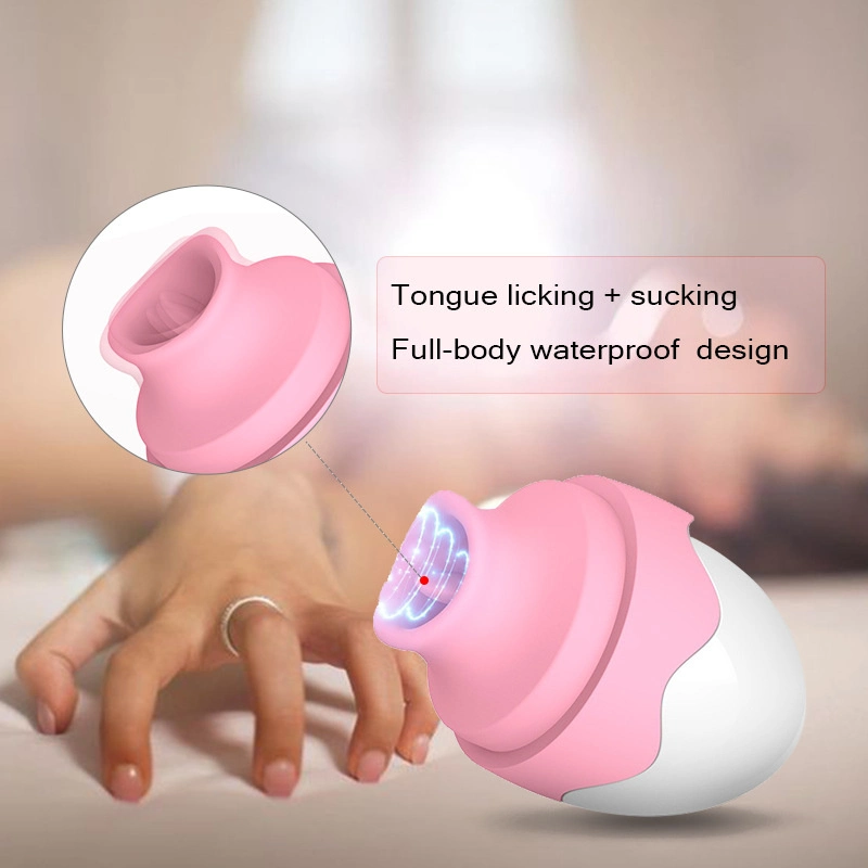 Masturbator Tongue Licking Sucking Vibrator Clitoral Stimulator for Women Sex Toys