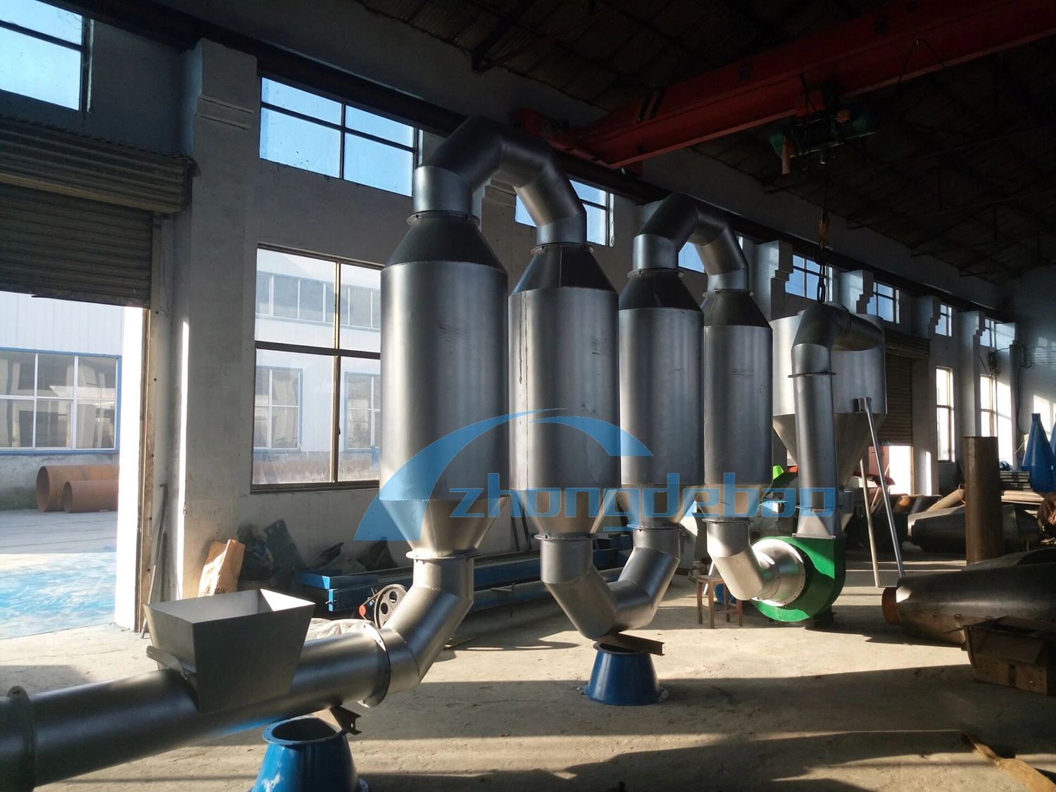 Newest Sawdust Hot Air Dryer Pipe Dryer/Wood Sawdust Airflow Pipe Drying Machine with Large Capacity