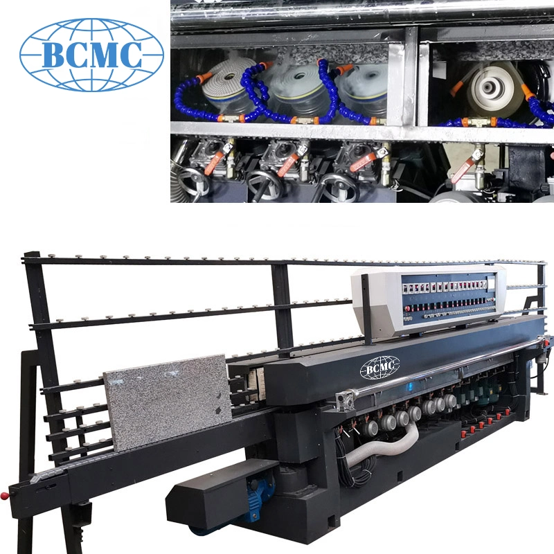 Bcmc Automatic Granite Marble Stone Grinding Polishing Machine Chamfering Profile Shapes Processing Slabs Edge Polisher Grinder with Full Functions