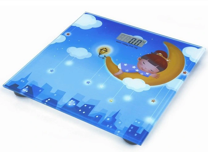 Glass Mini Bathroom Body Weighing Scale portable Household Scale