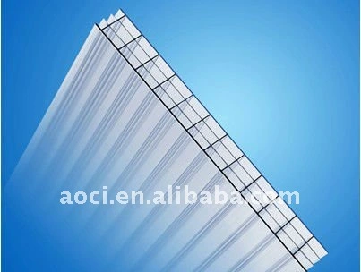 8mm Twin-Wall100% Vigin materiales de la Junta de dosel