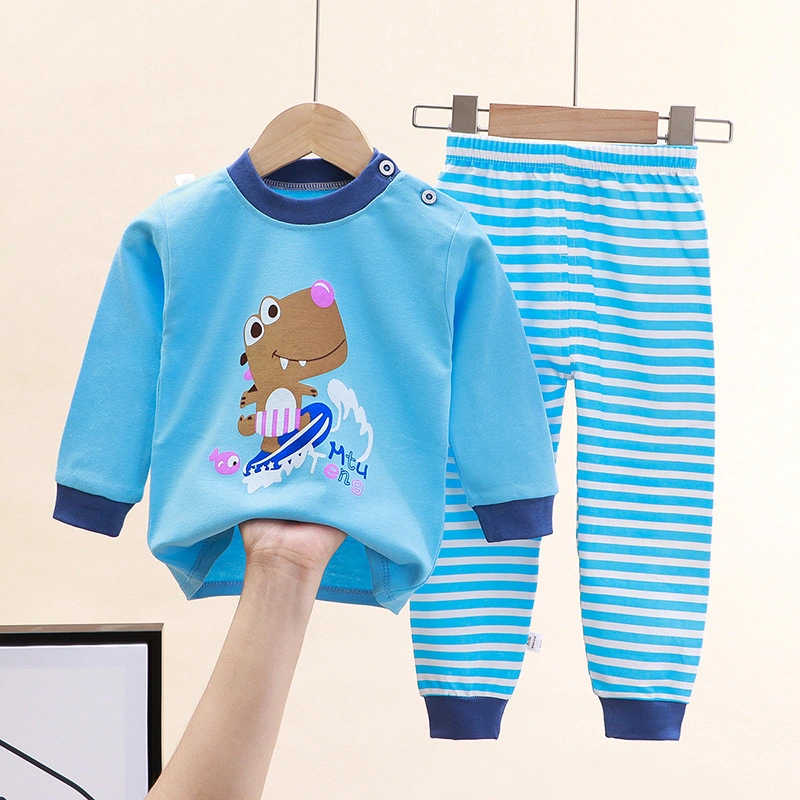 Children&prime; S New 2022 Short-Sleeved Darling Thin Clothes Summer Baby Onesie Cartoon Braces Baby Ha Climbing Clothes Kids Wear