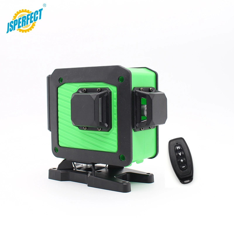 Digital 360 Degree Green Laser Level Cross Lines up and Down with Wall Bracket