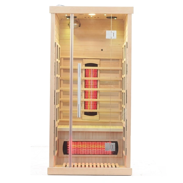 Health and Beauty Production Canada Red Cedar Far Infrared Sauna Room Family Use Home SPA Saunas