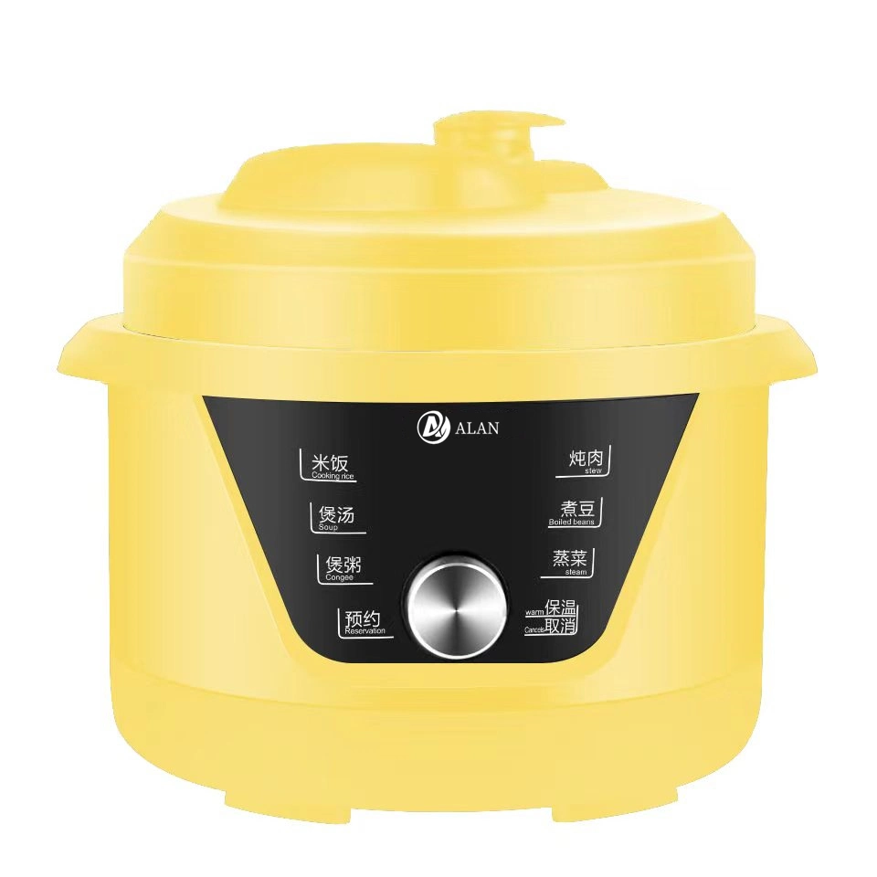 2L/3L Single Person Use Knob Electric Pressure Cooker Easy Operation Rice Cooker with Unique Charming Design