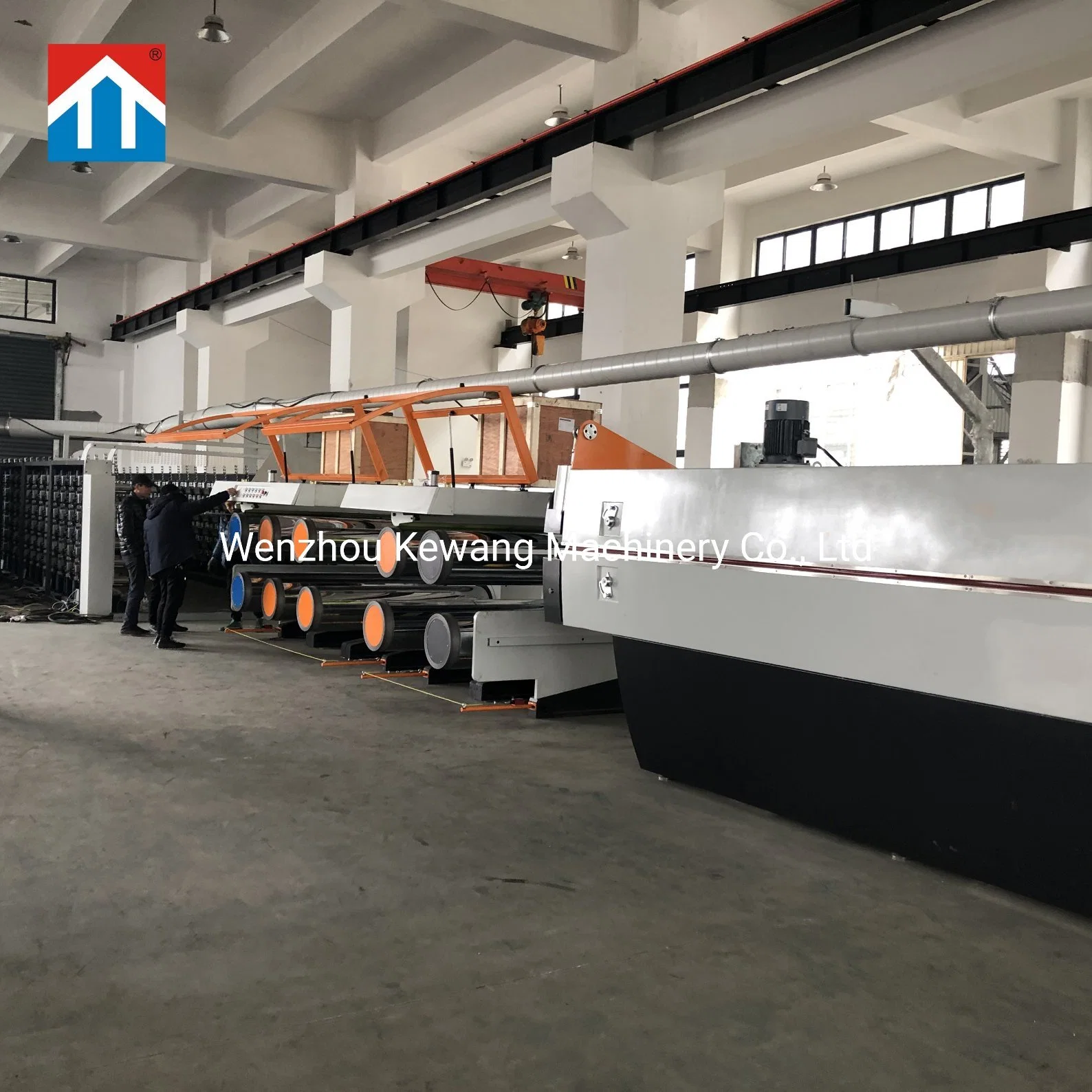 High Speed PP Plastic Flat Film Extrusion Drawing Machine