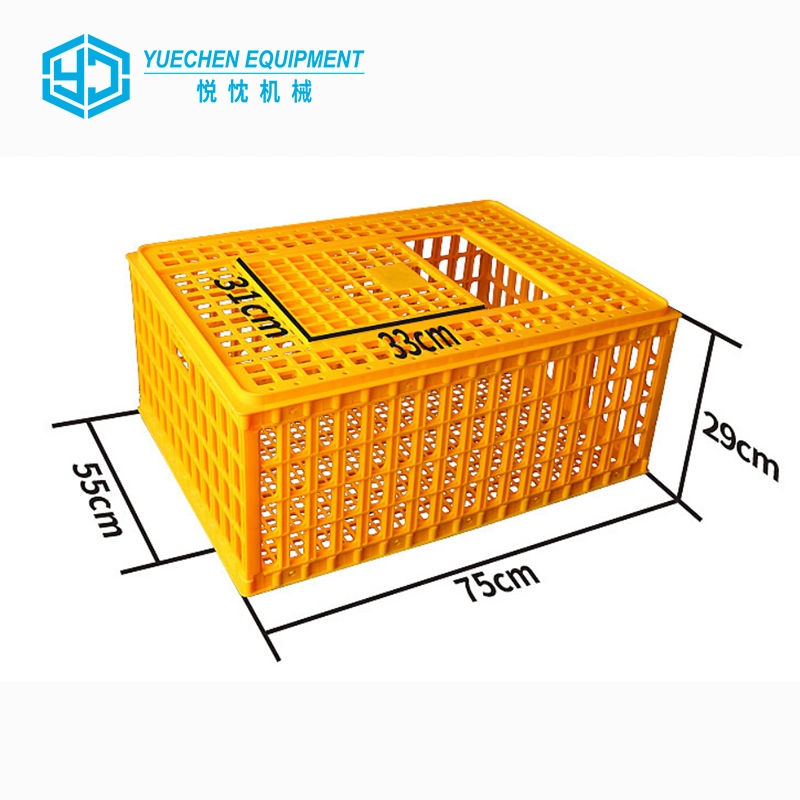 Poultry Strong Plastic Transport Crate Chicken Duck Goose Cage