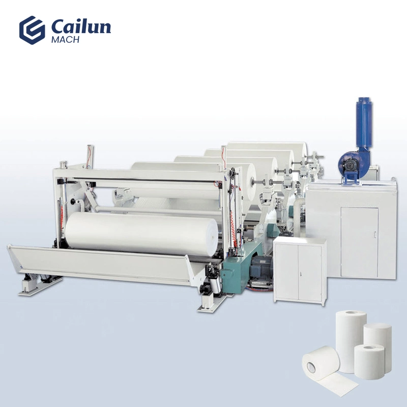 Automatic Paper Production Line High Speed Toilet Tissue Paper Slitting and Rewinding Machine for Sale