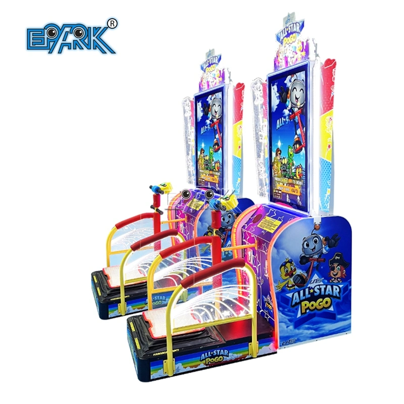 Pogo All Star en el interior del deporte de Monedas Arcade saltos de la máquina máquina de juego