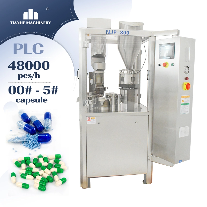 Tianhe Njp-800 Capsule Filling Machine Large Size Powder Laboratory Light Weight