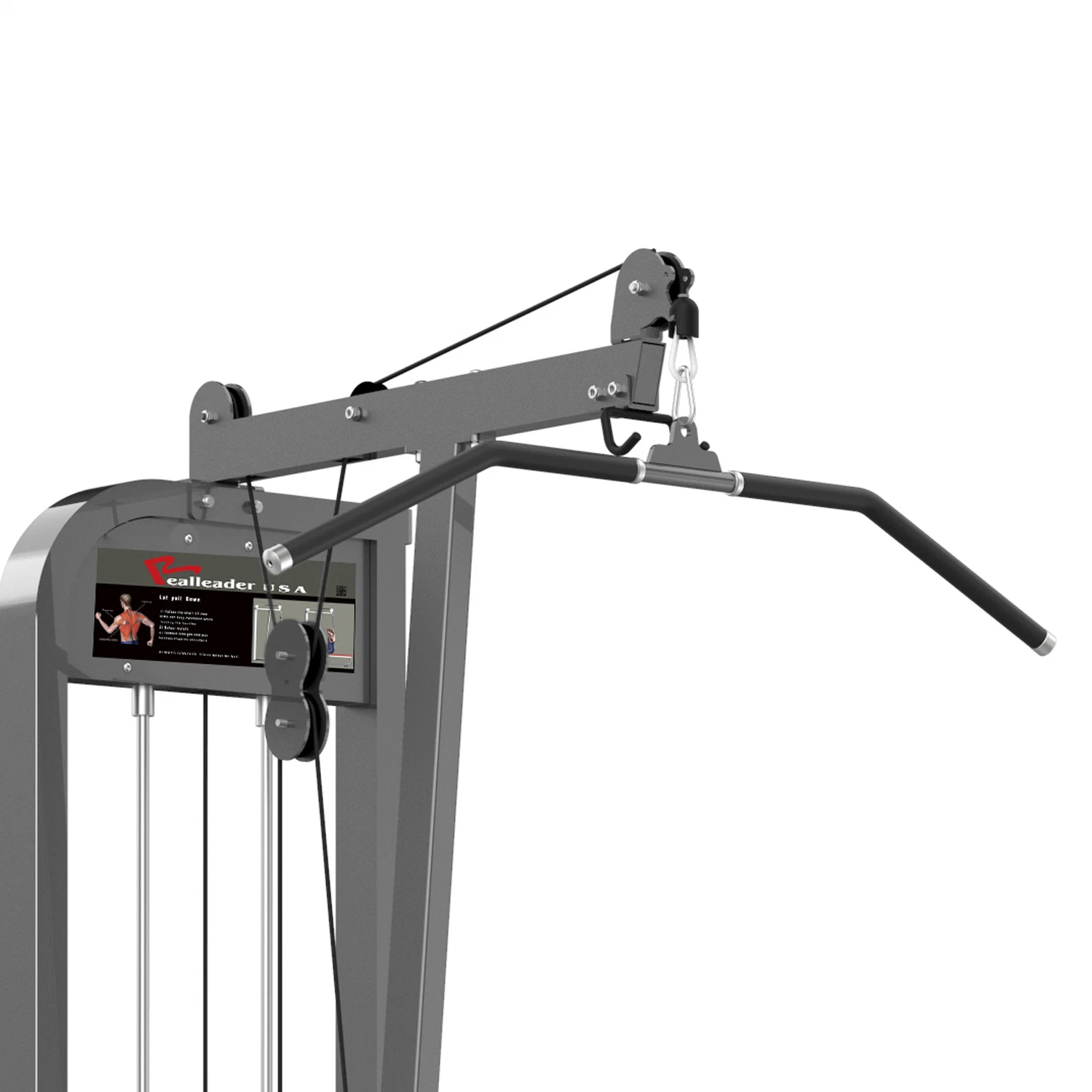 Realleader Nouveau design Multi-fonctionnel équipement de gym Sports Force Lat Déroulez le simulateur