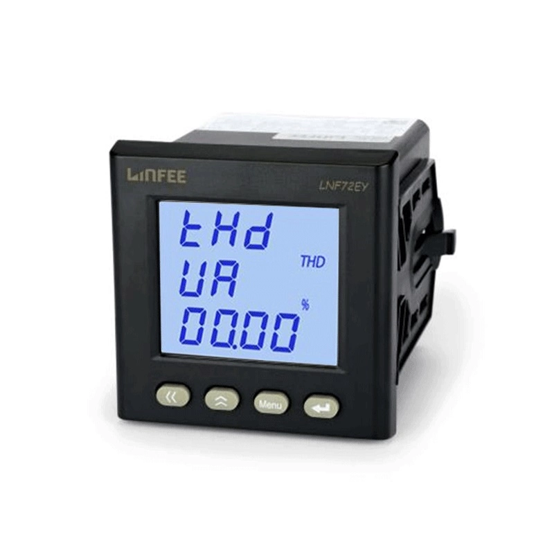 Lnf72ey-C AC Panel Power Meter Digital LCD Multifunction Energy Electric Analyzer Meter