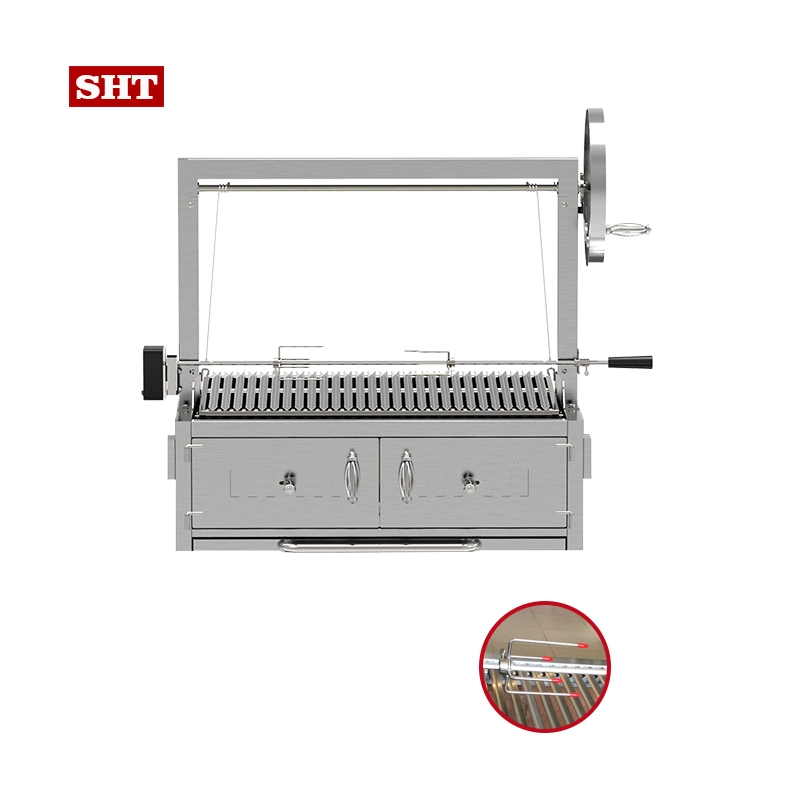 Einstellbare BBQ Grill Maschine Grill Grill hausgemachte Uniflame Holzkohle Grill