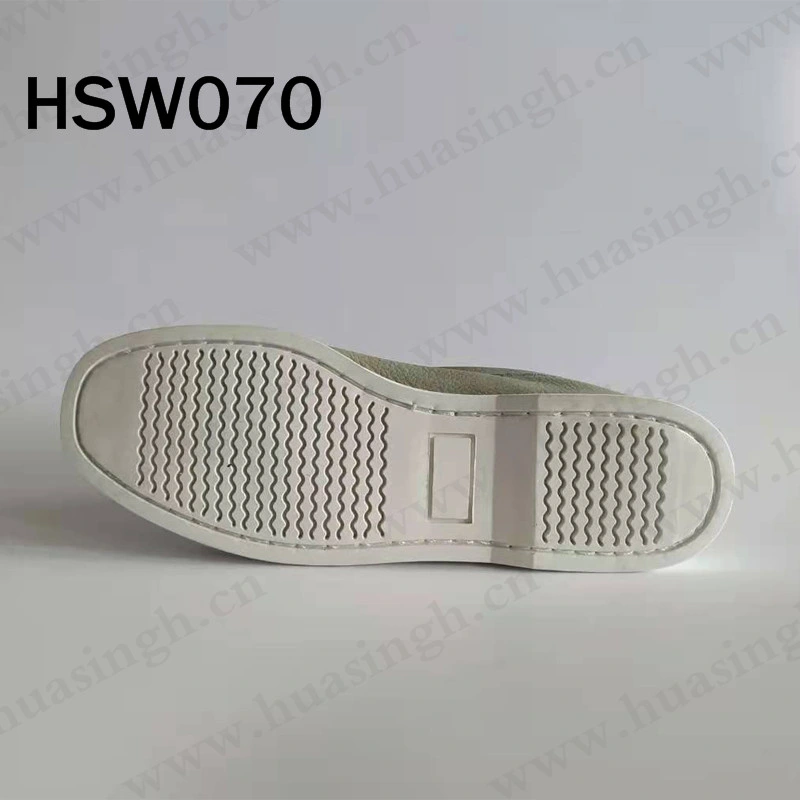 Gww, Hot Selling Easy Wear Comfortable Flat Peas Shoe Handmade Full Grain Leather Mask Style Green Penny Shoe Hsw070