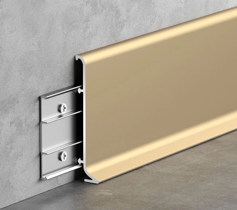 Fabrik Direkt Verkauf Aluminium Skirting Board Dekorative Schonplatte