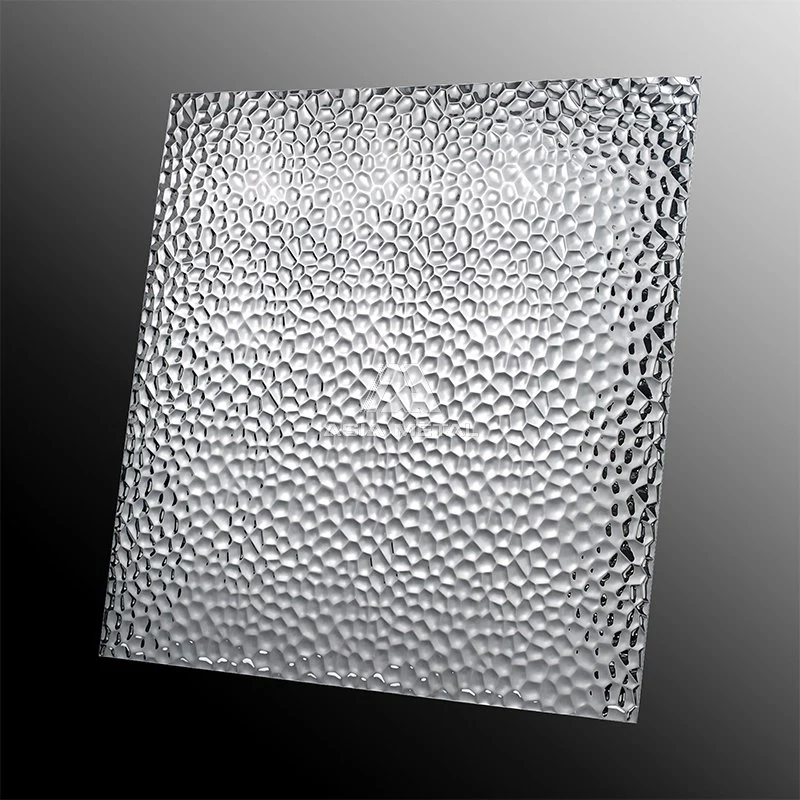 304 201 316 Water Ripple Stainless Steel Sheet in Foshan