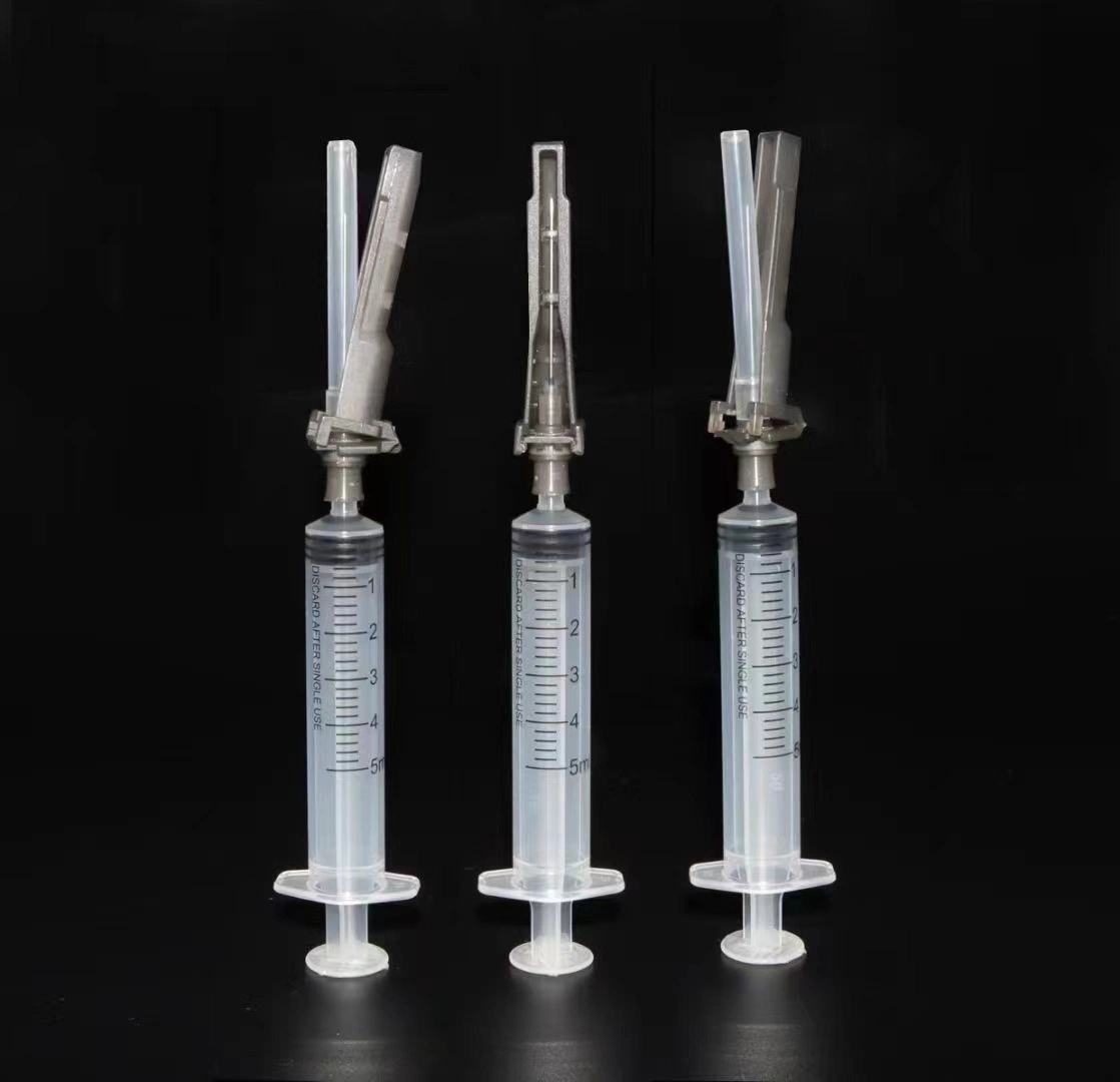 Siny Disposable Medical Insulin Syringe Injection Syringe Sterile Luer Tip Safety Syringes