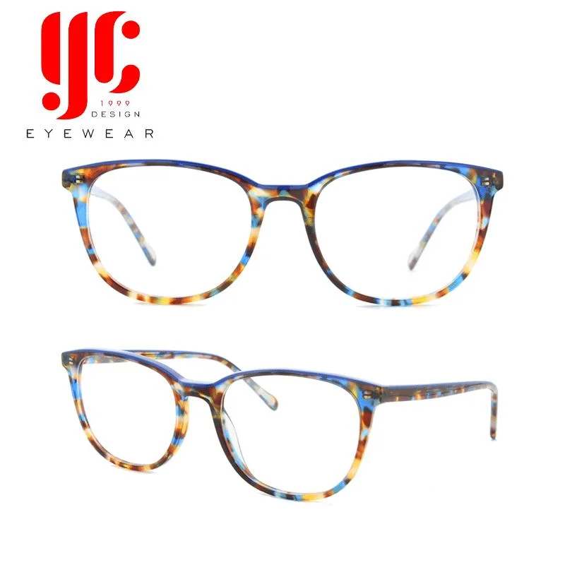 Fashion Reading Glasses for Female Acetate Eyewear Optical Eyeglasses