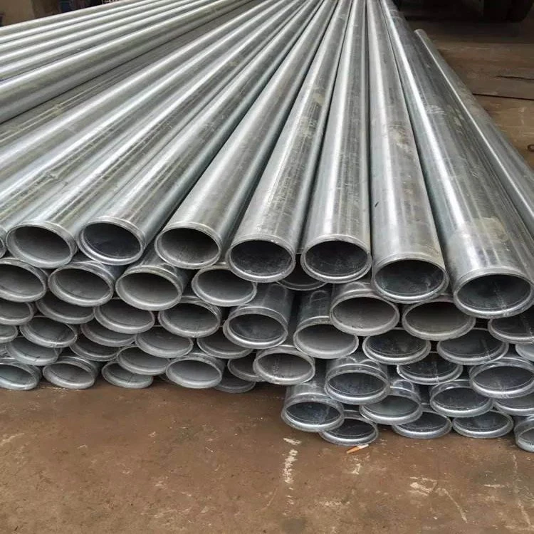 Hot Dipped Galvanized Iron Round Pipe/Galvanized ERW Steel Tubes/Tubular Carbon Steel Pipes for Greenhouse Building Construction