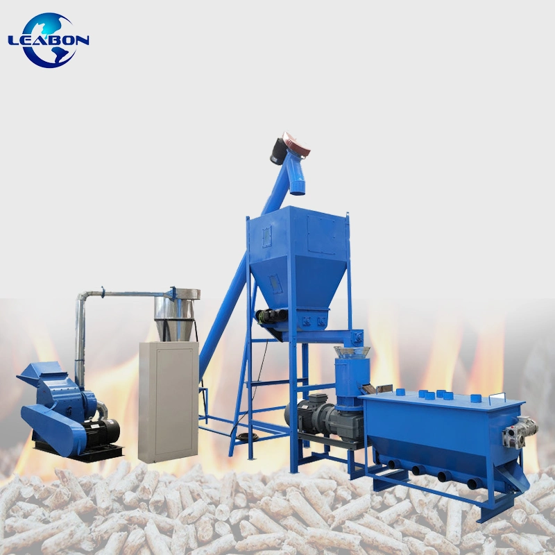 Hot Sales 300kg/H Biomass Peanut Shell and Sawdust Wood Pellet Mill Price