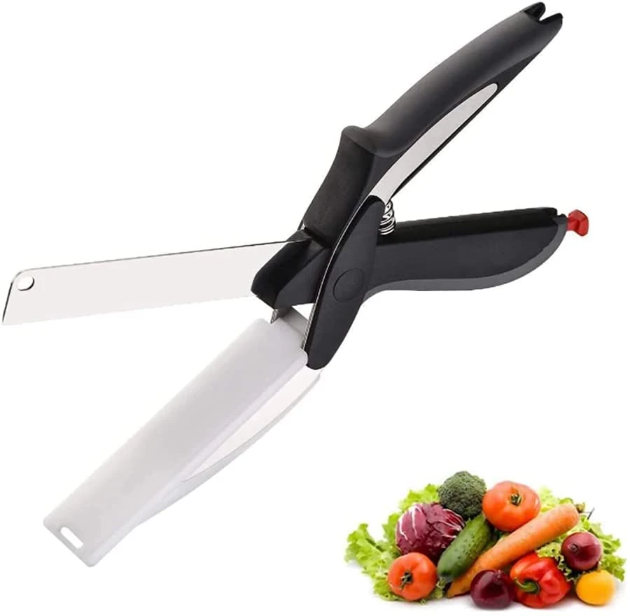 Stainless Steel Kitchen Scissors Vegetable Scissors Clever Scissors for Kitchen
