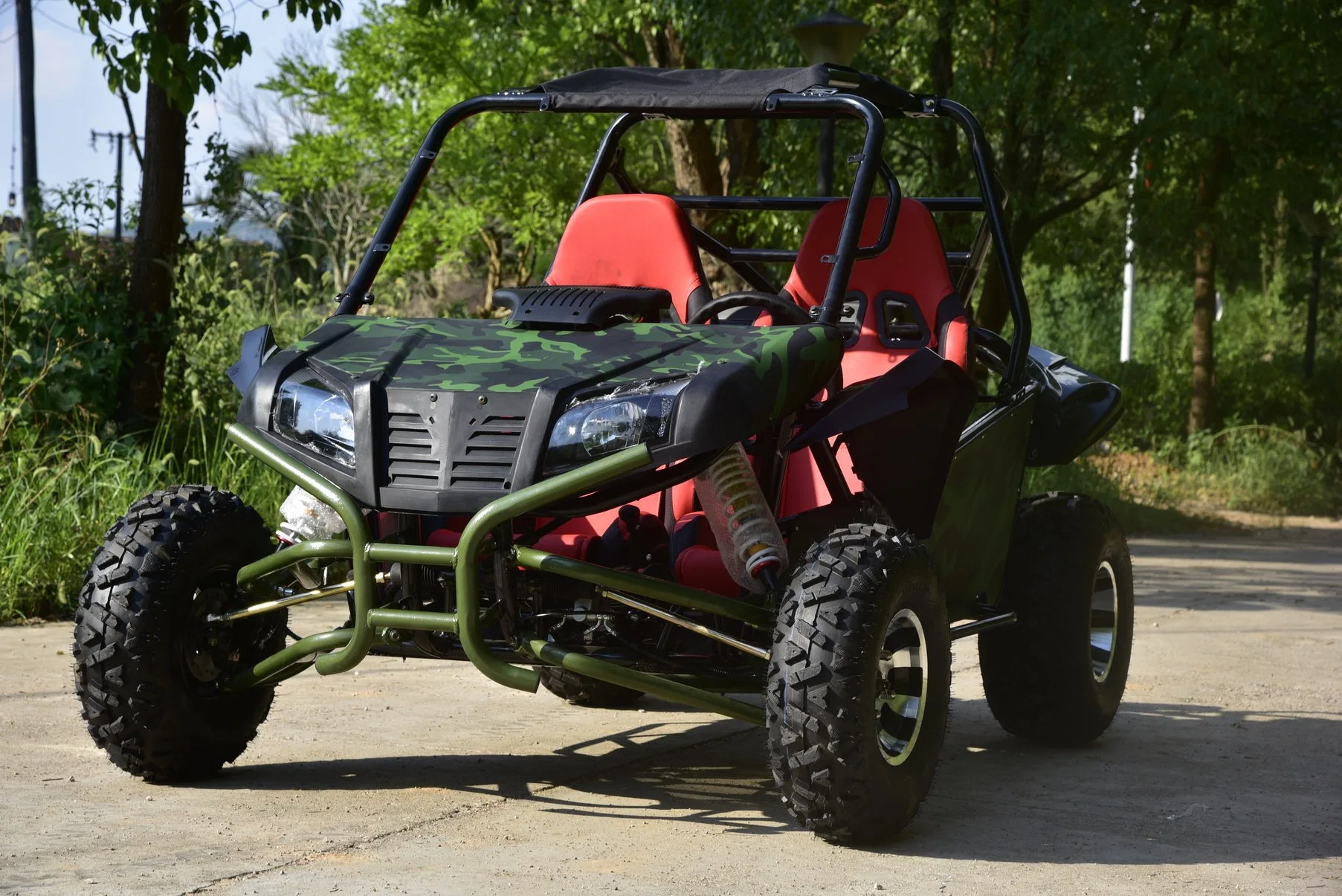 Взрослые Racing бензин два сиденья 200cc ATV дюны багги Quad Перейти Дельтапланеризм