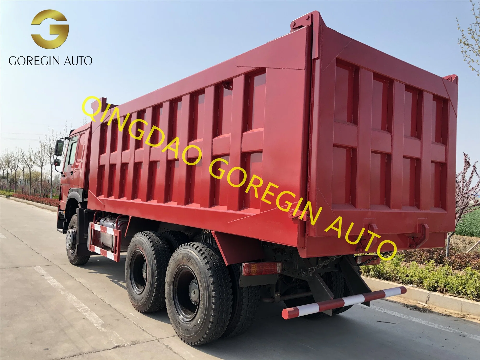 Excellent Condition Used Sinotruk HOWO 371HP 375HP 6X4 Tipper Dump Truck Used Trucks for Africa Market