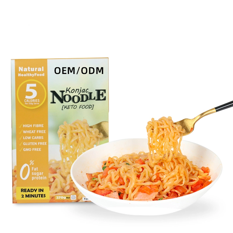 Low Prices Health Konjac Food Miracle Noodles Glucomannan Konjac Spaghetti Weight Loss