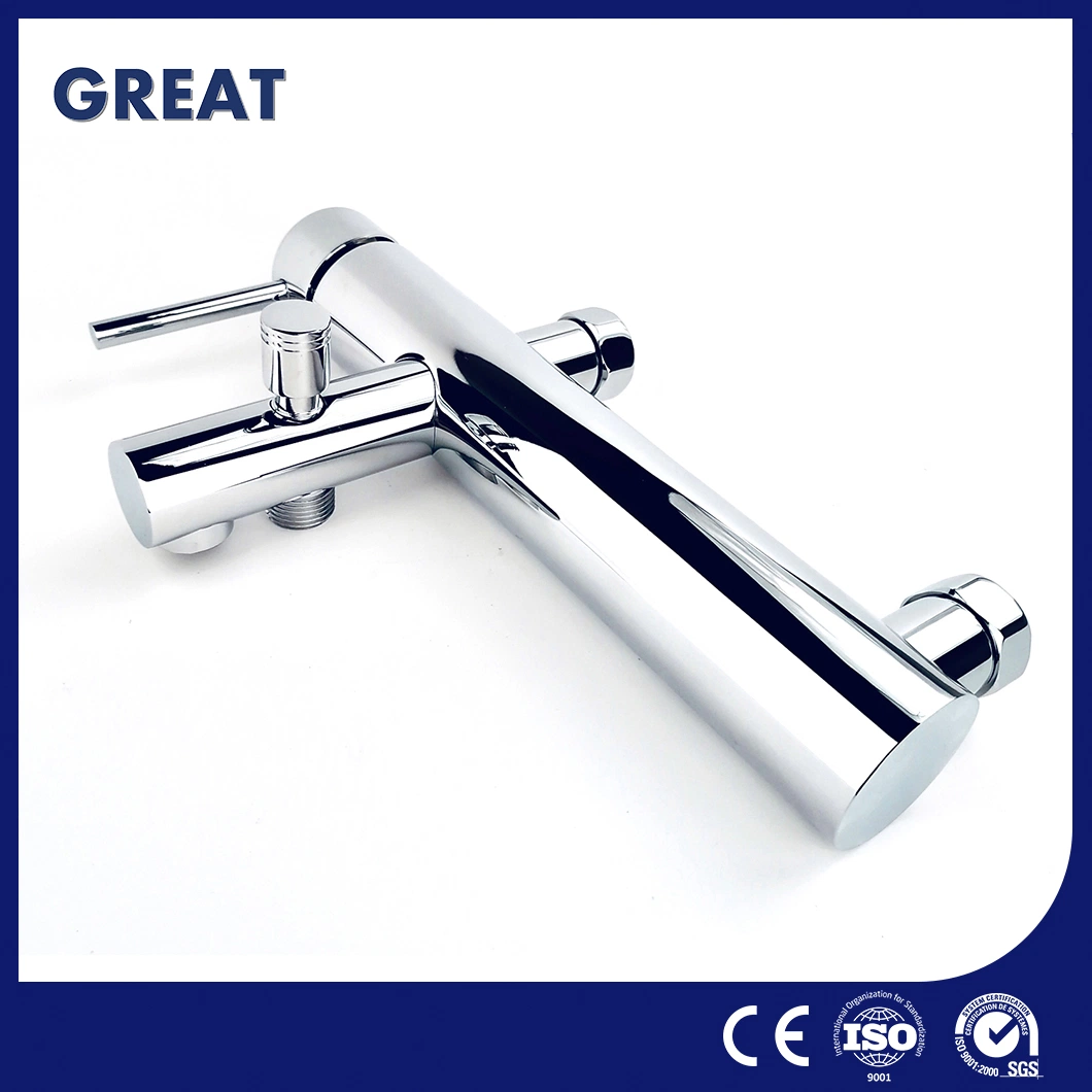 Gregt bathrooom Faucet Поставщики хорошая цена ванна смеситель Gl4903A49 хром Однорычажная ванна кран Китай нет Сплаш Водяной бак кран