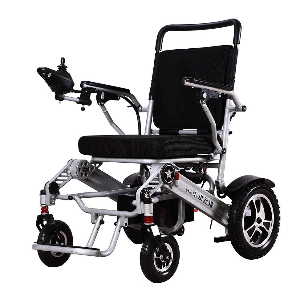 Désactiver la roue de pliage Portable gros fauteuil manuel léger en aluminium pliable Wheelchiar électrique avec la CE FDA