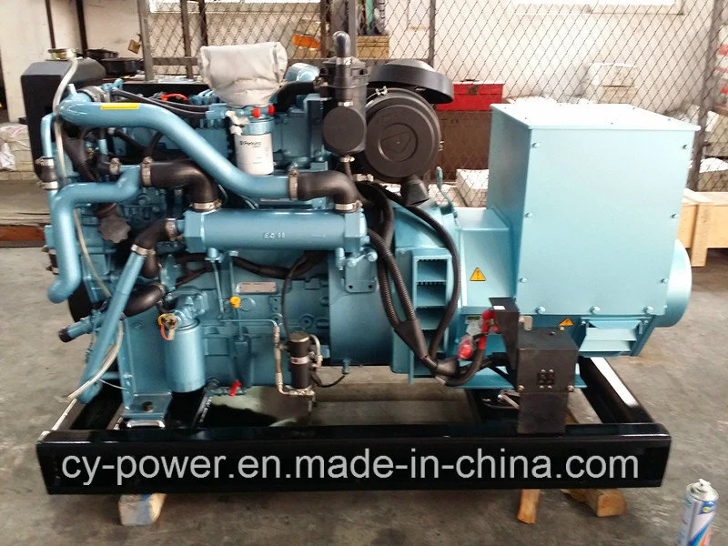 Groupe électrogène marin de 40 kW (moteur Perkin / Stamford) Fabriqué en Chine.