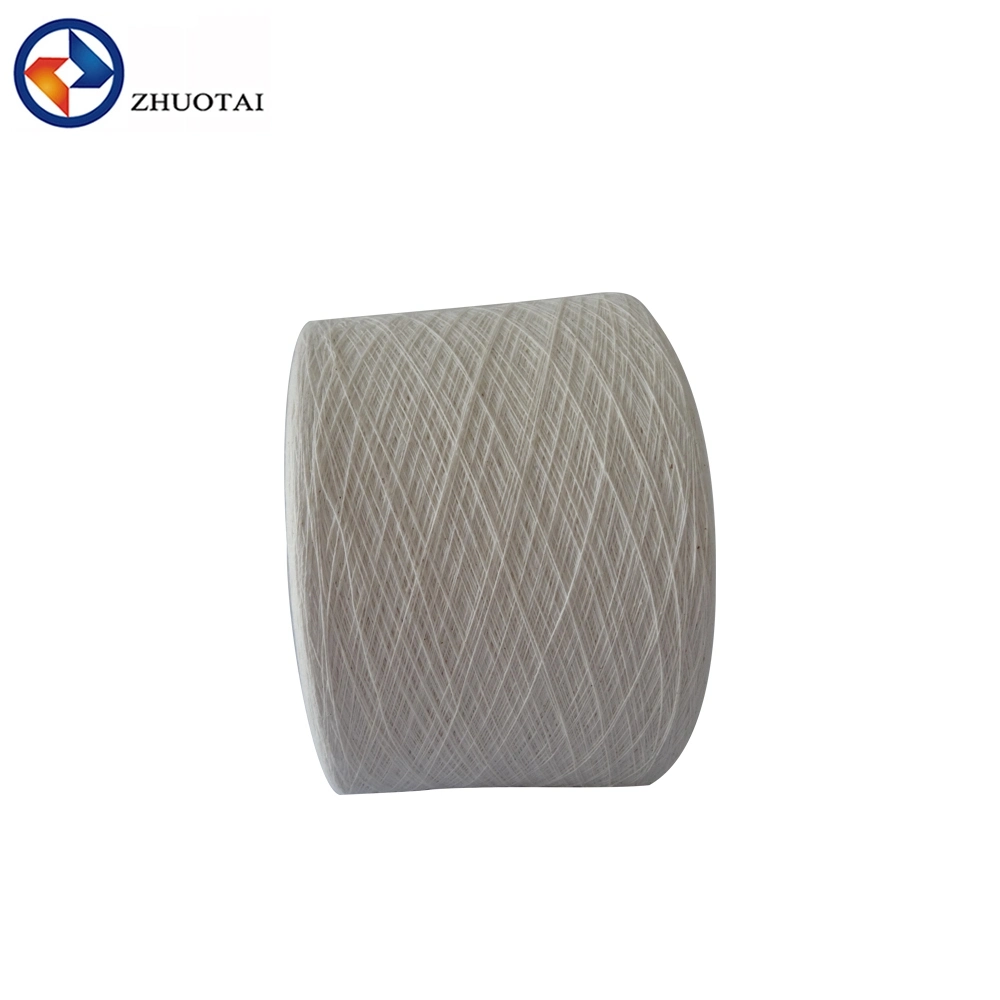 Recycle Polycotton Yarn Ne6 OE T/C Yarn Polyester 65 Cotton 35 Melange Yarn