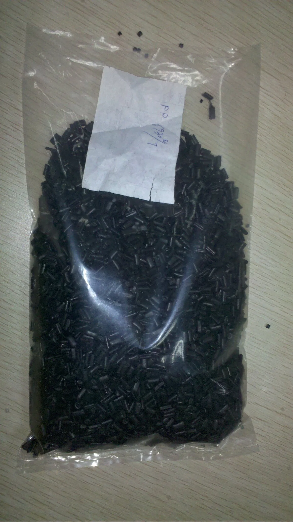 Hot Sale Recycled Granules Black Color HDPE