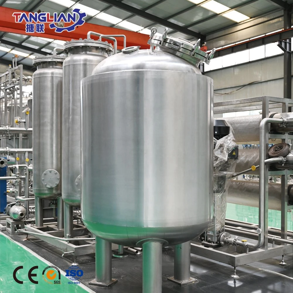 GMP Standard Pharmaceutical Process Vertical Stainless Steel Storage Tank