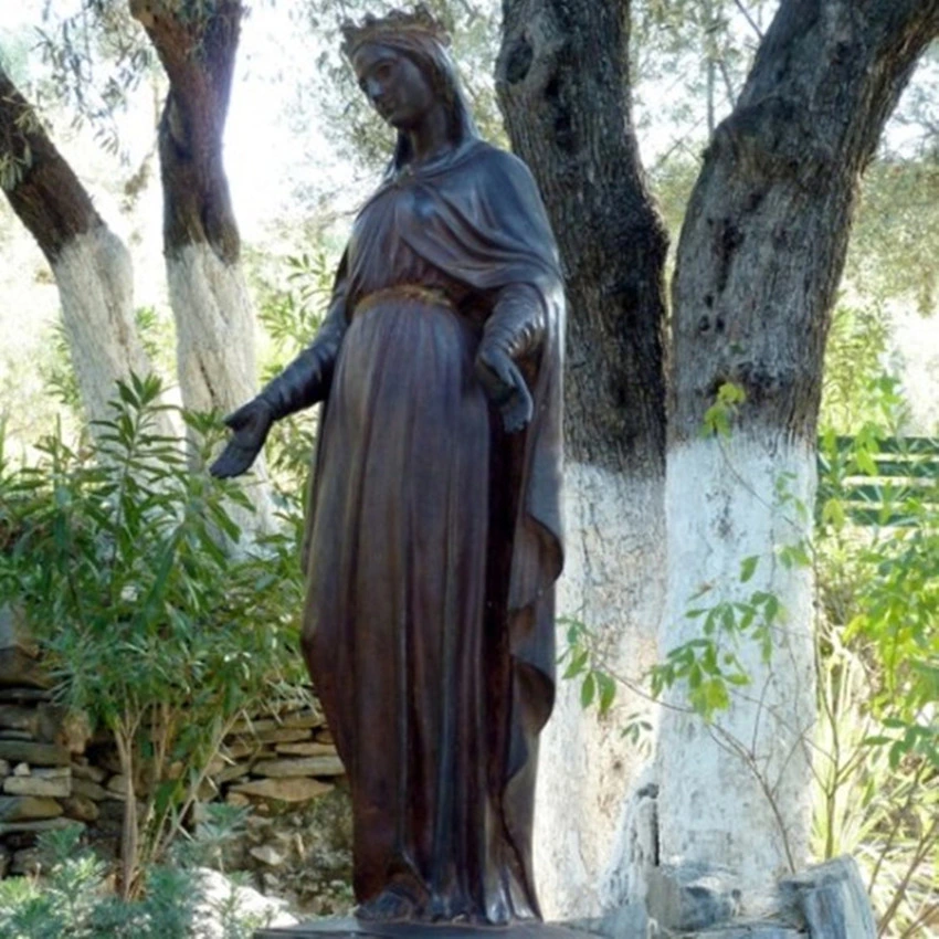 Jardín decoración Bronce Figura Estatua Ángel Escultura con Alas