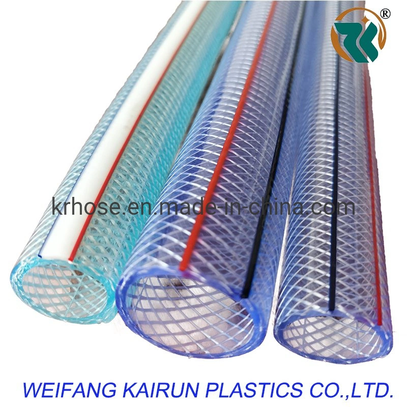 Flexible / Transparent PVC Clear Water Hose/PVC Fiber Braided Reinforced Water Hose Tube