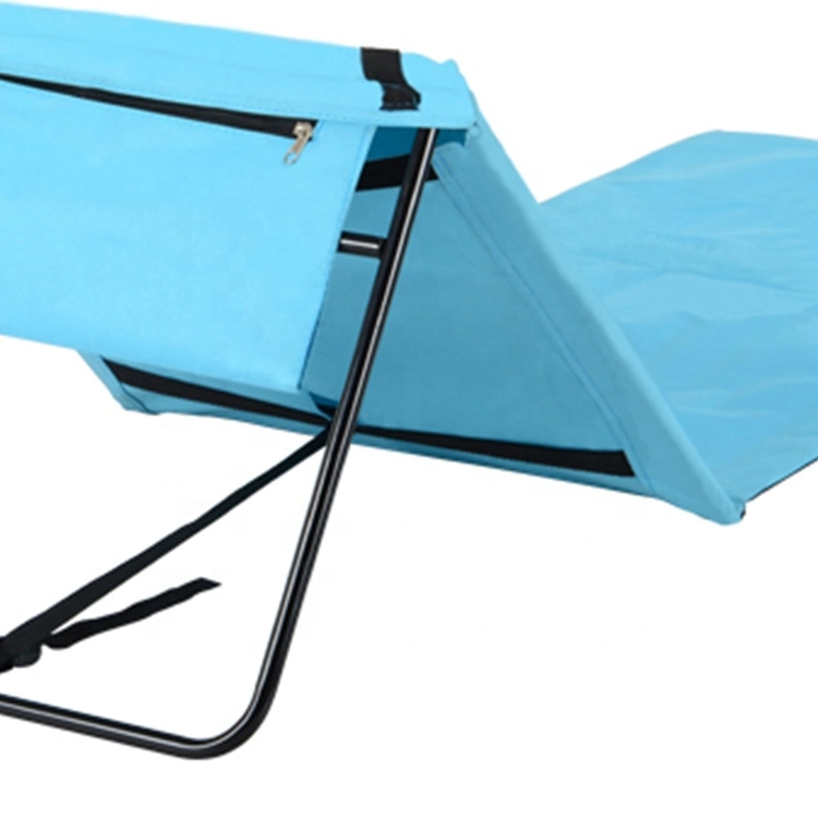 Padded Backrest Portable Foldable Outdoor Mats Folding Beach Mat