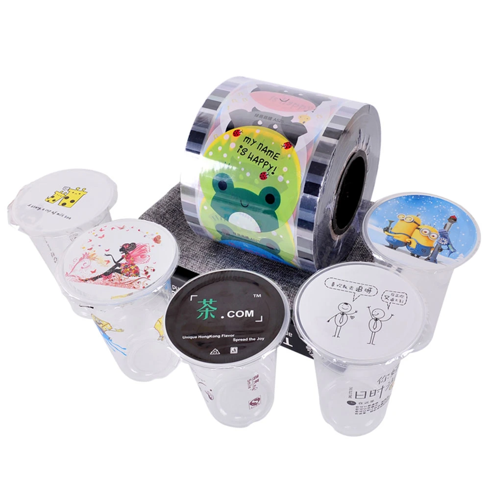 Custom High quality/High cost performance Sealing Membrane Waterproof Bubble Tea Cup Sealing Film CPP/Pet Plastic Stretch Roll Film