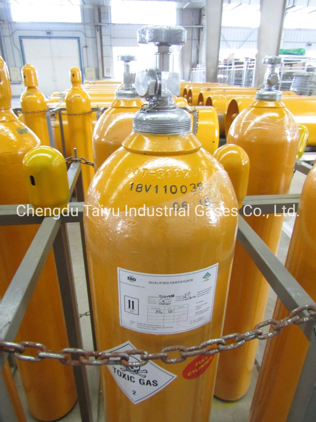 Wholesale/Supplier China 930L Ultra High Purity Ammonia Gas Cylinder Liquid Ammonia